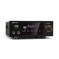 Auna AMP-2 DG, stereo HiFi zosilňovač, 2 x 50 W, RMS, BT/USB, optický & koaxiálny digitálny vstup