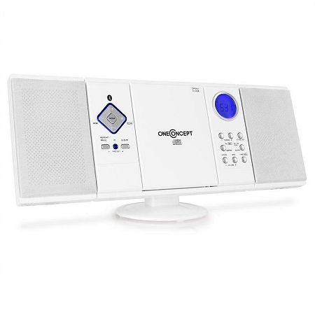 OneConcept V-12-BT bluetooth stereosystém s FM, USB, SD, AUX